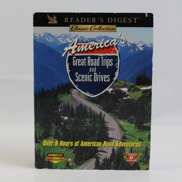 Americas Great Road Trips Scenic Drives DVD 2004 6-Disc Set Slim Pack