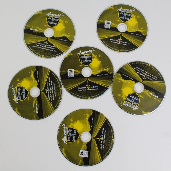 Americas Great Road Trips Scenic Drives DVD 2004 6-Disc Set Slim Pack