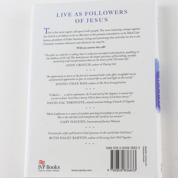 Called by Mark Labberton 2014 Hardcover Good Condition Christian Book