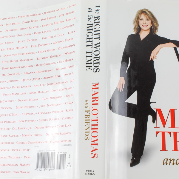 The Right Words At The Right Time Marlo Thomas 2002 Atria Books Hardcover