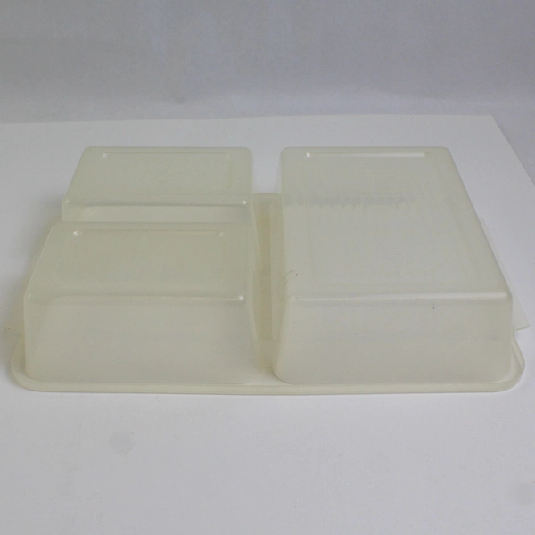 VTG Sterilite Flavor Savers Microwave Reheatables Container 3 Compartments