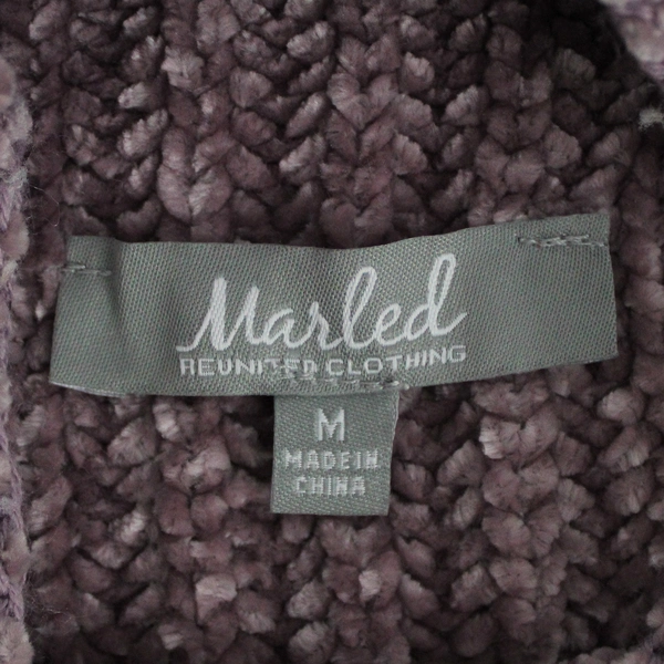 Marled by Reunited Clothing Lavender Knit Sweater Women's Medium - Cozy Layering