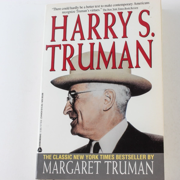 Harry S. Truman Biography by Margaret Truman 1993 Paperback Good Condition