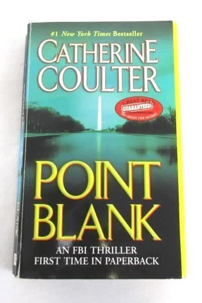 2 Catherine Coulter Books Knock Out Hardcover Point Blank Paperback Suspense