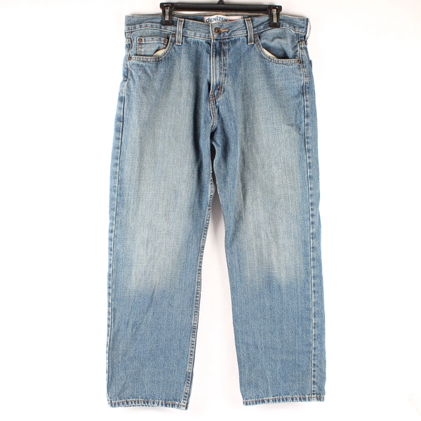 Denizen Levi’s 281 Jeans Men's Blue Relaxed Straight Medium Wash Size 36W x 32L