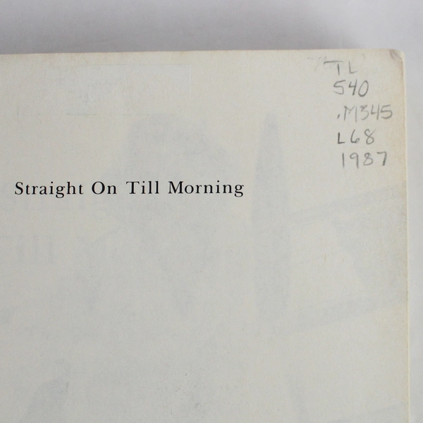 Beryl Markham Biography "Straight On Till Morning" by Mary S. Lovell 1987 PB