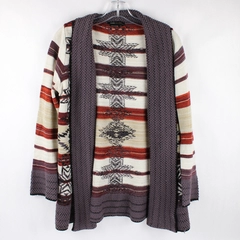 BCBG ax Azria Multicolor Knit Cardigan Women's Large