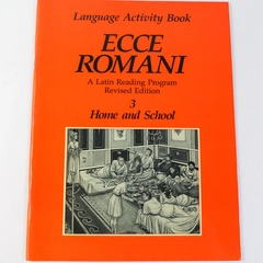 Ecce Romani A Latin Reading Program 3 Home & School Workbook - Good Condition