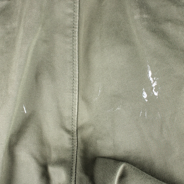 J Crew Men's Green Broken-In Straight Chino Pants Urban Slim 34Wx32L Flawed