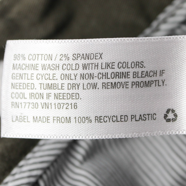 Goodfellow & Co Slim Fit Hennepin Chino Men's Pants 36Wx32L Green