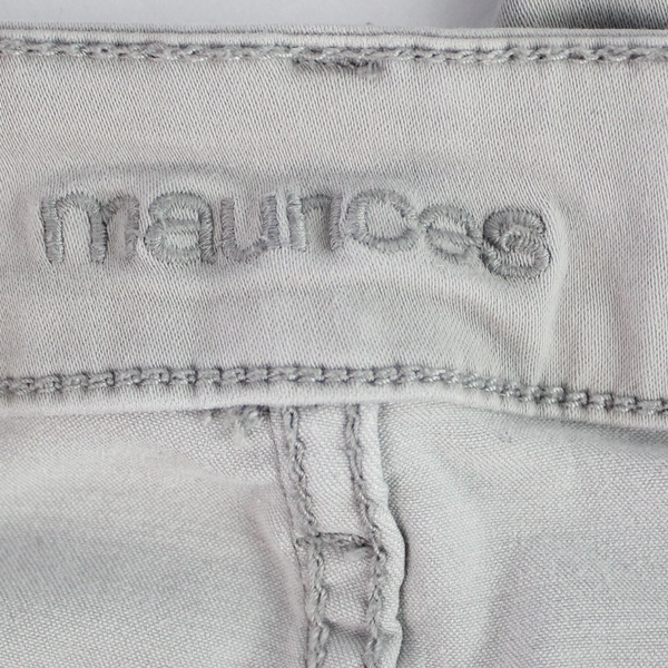 Maurices Gray Cotton Blend Skinny Jeans Women's Size M Regular Pre-Owned