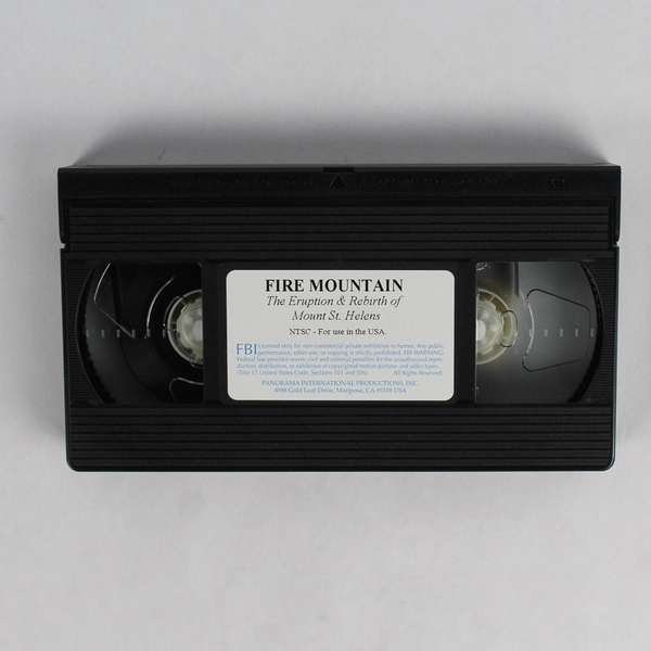 Fire Mountain: The Eruption & Rebirth of Mount St. Helens VHS 1997