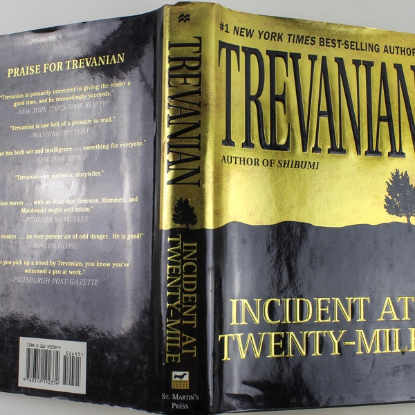 Incident at Twenty Mile by Trevanian 1998 Hardcover - Good Condition