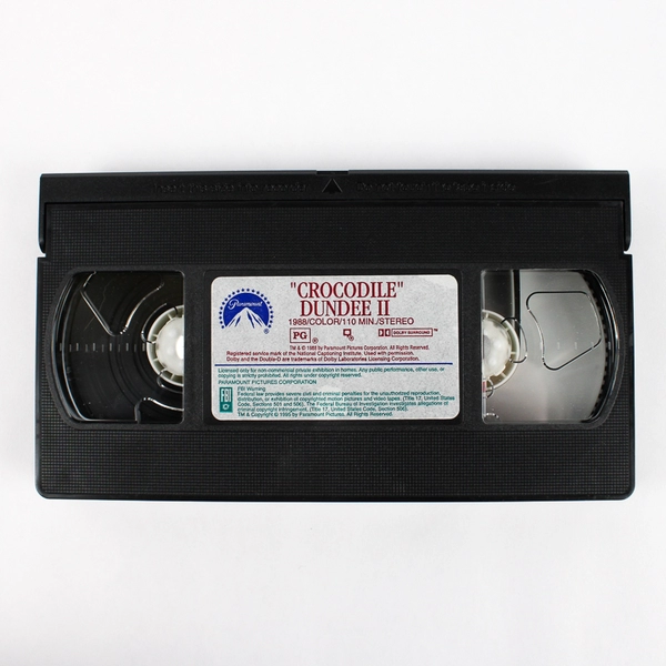 Crocodile Dundee 2 VHS 1988