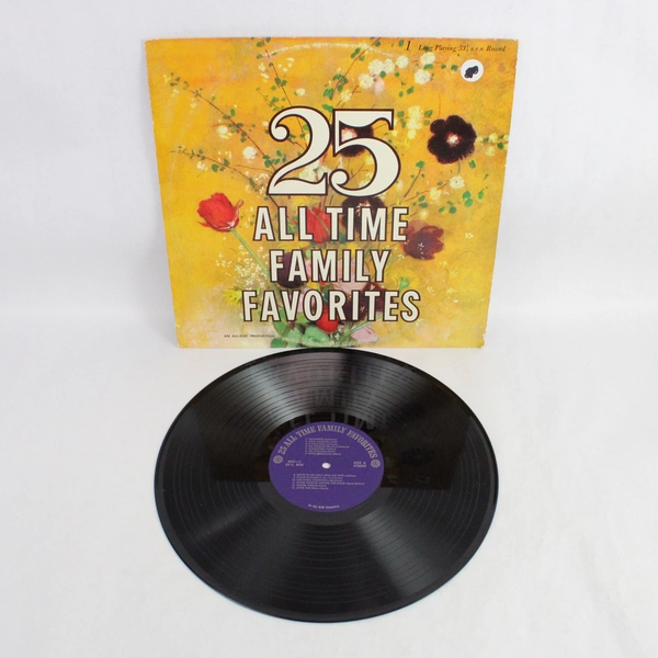 25 All Time Family Favorites 12" LP Vinyl Record ADS-1