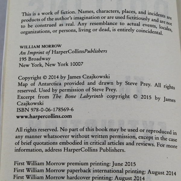 The 6th Extinction by James Rollins - Sigma Force Novel - Pre-owned Paperback