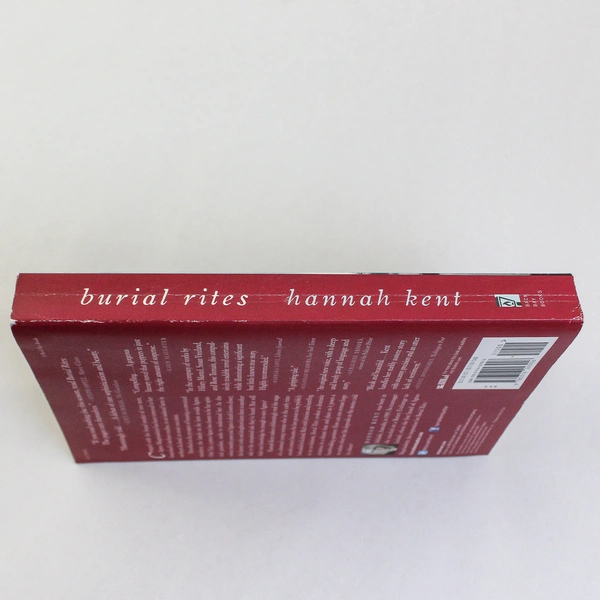 Burial Rites Hannah Kent 2014 Back Bay Books Historical Fiction Paperback