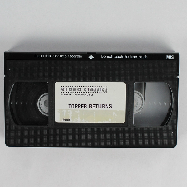 Topper Returns Viking Video Classics VHS 1986
