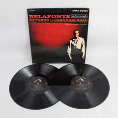 Belafonte Returns To Carnegie Hall LP Vinyl 1980 RCA LSO 6007
