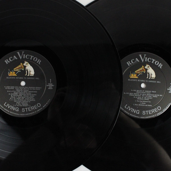 Belafonte Returns To Carnegie Hall LP Vinyl 1980 RCA LSO 6007