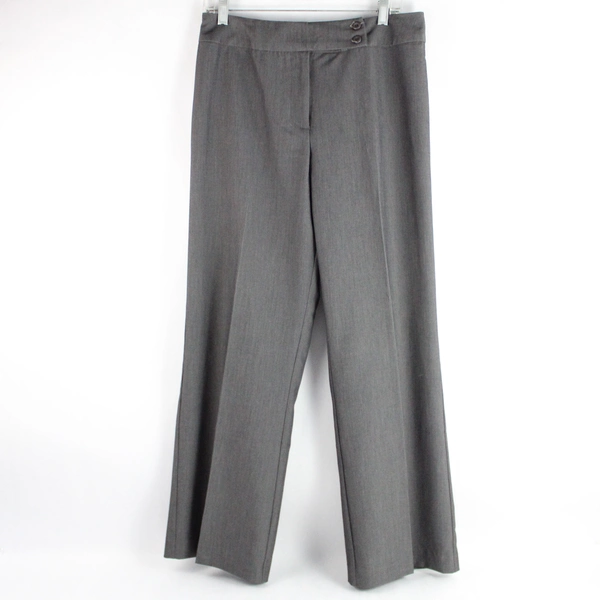 Haggar For Her Dress Pants Women's Size 12 Average Gray Altered