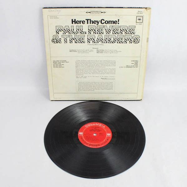 Paul Revere & The Raiders Mark Lindsey Here They Come CS 9107 Columbia Record
