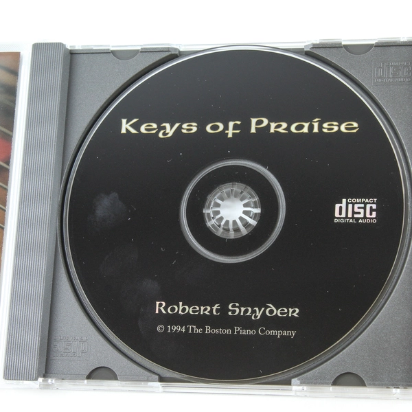 Keys of Praise CD by Robert Snyder, Boston Music 1994, Pre-owned, Untested