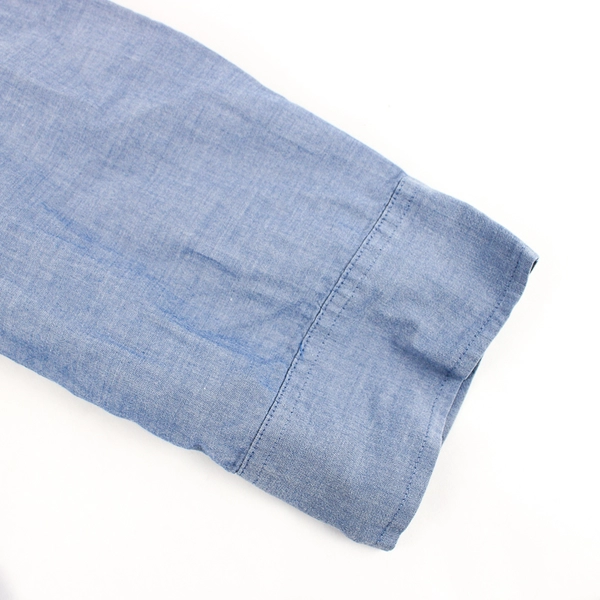 Van Heusen Blue 1/2-Button 100% Cotton Shirt Women's Size XL