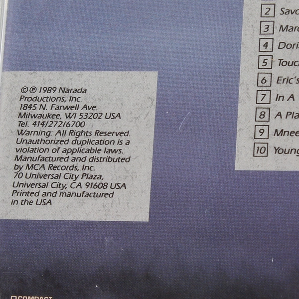 Signed Spencer Brewer "Dorian's Legacy" CD - Pre-Owned, Plays Well