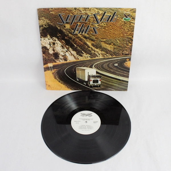 Super Slab Hits 1979 Various Artists Vinyl LP GT-0052 Trucker Songs By Gusto