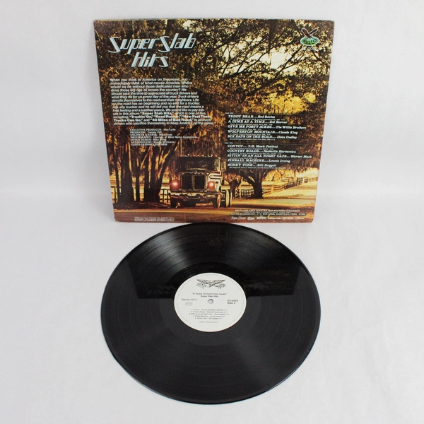 Super Slab Hits 1979 Various Artists Vinyl LP GT-0052 Trucker Songs By Gusto