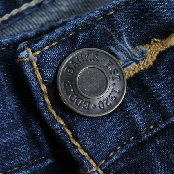 Eddie Bauer Curvy Fit Bootcut Blue Denim Jeans Women's Size 2