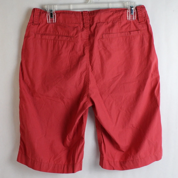 Gap Red Cotton Drawstring Bermuda Shorts Men's Size 29