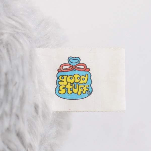 Good Stuff Dots Candy Teddy Bear Gray Plush Doll Toy 2005