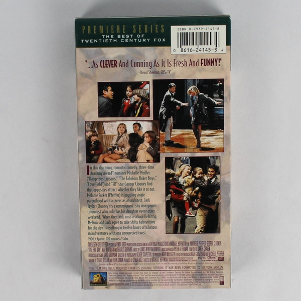 One Fine Day VHS 1996 20th Century