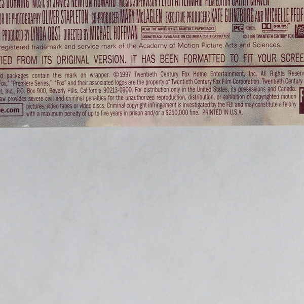 One Fine Day VHS 1996 20th Century