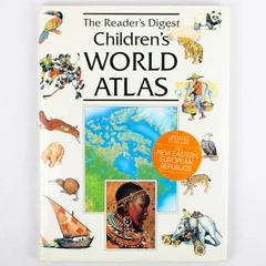The Reader's Digest Children's World Atlas 1993 Hardcover Dust Jacket