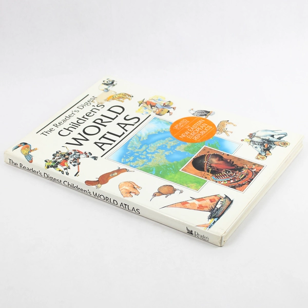 The Reader's Digest Children's World Atlas 1993 Hardcover Dust Jacket