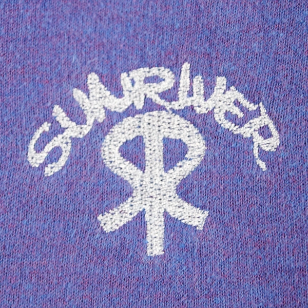 Gildan Heavy Blend Sunriver Oregon Purple Zip-Up Hoodie Women's Large Flawed