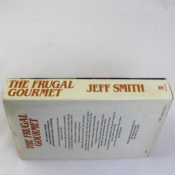 The Frugal Gourmet by Jeff Smith 1984 Cookbook Pre-Owned Dust Jacket Wear