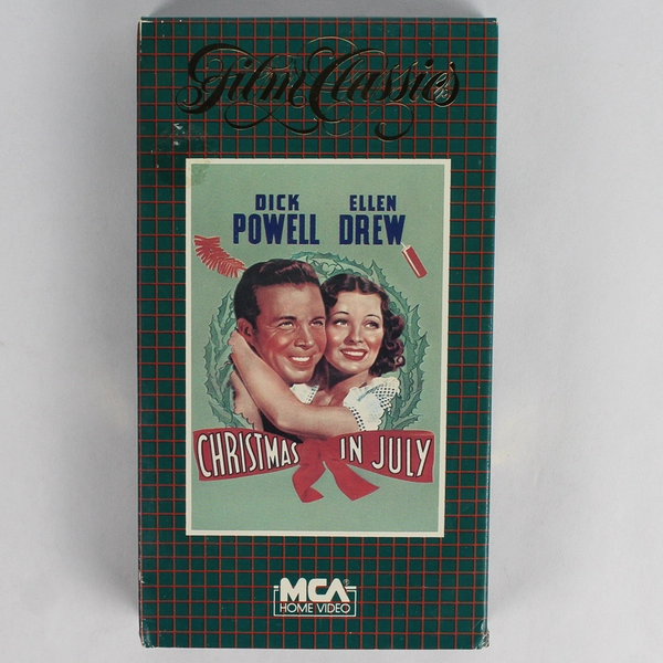 Christmas in July VHS 1985
