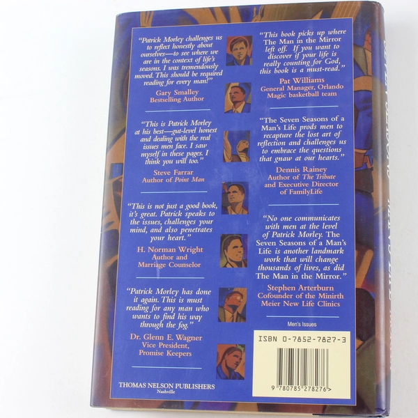 The Seven Seasons of a Man's Life by Patrick M. Morley 1995 Hardcover Book