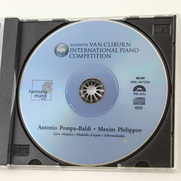 11th Van Cliburn Piano Competition CD 2001 Baldi Philippov Good Condition