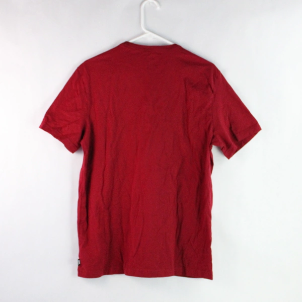 Lee Soft Washed Red Crew Neck Cotton T-Shirt Men's Size L - Good Condition