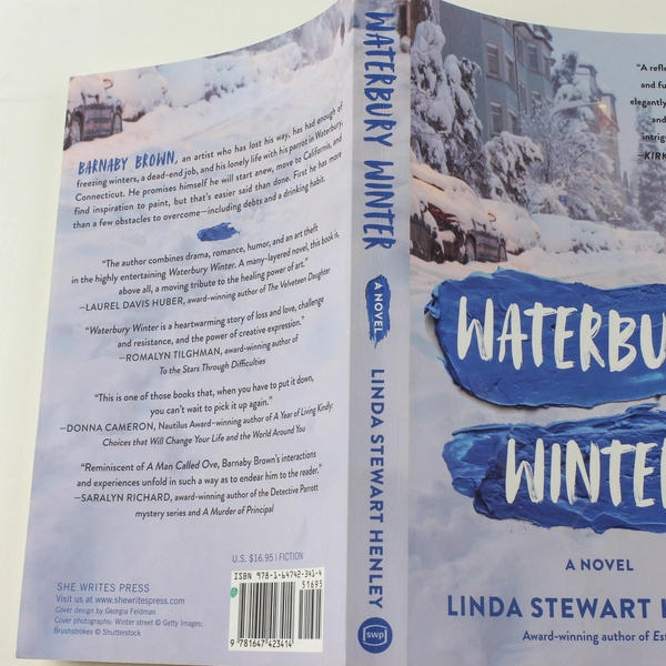 Waterbury Winter by Linda Stewart Henley 2022 Paperback Novel - Good Condition