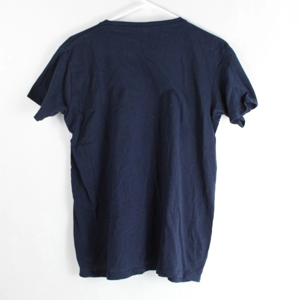 I Make Wishes Come True Navy Blue Graphic Cotton T-Shirt Women's Size Large