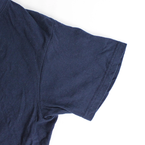 I Make Wishes Come True Navy Blue Graphic Cotton T-Shirt Women's Size Large