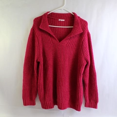 Maurices Hot Pink Soft Knit Sweater Women's Size 1X