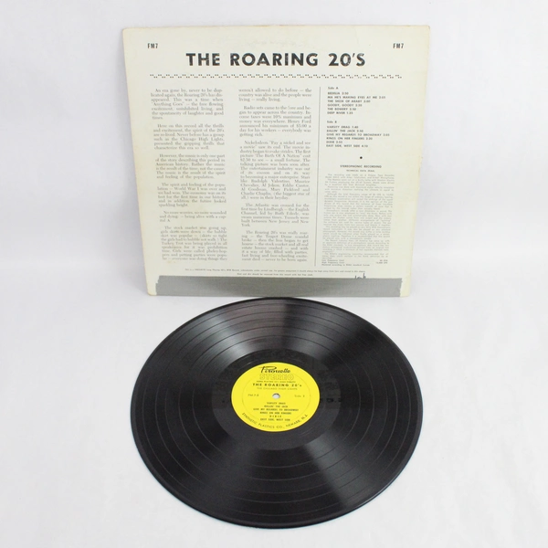 The 20's Roar The Chicago High Lights Pirouette Records Vinyl Record FM 7