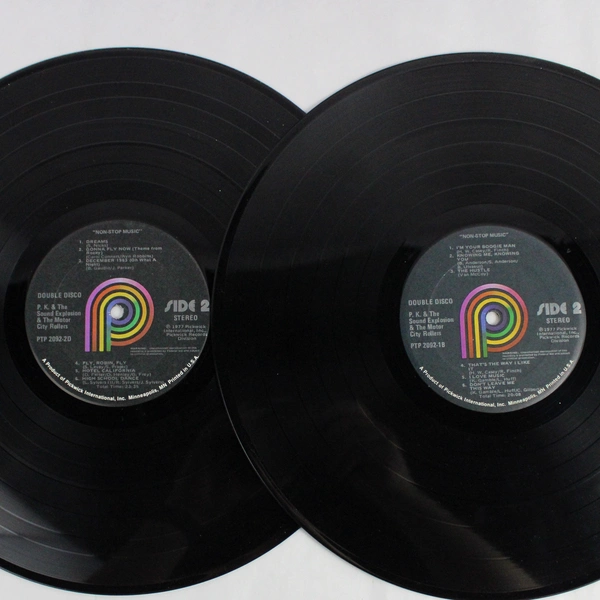 P.K. Sound Explosion Motor City Rollers Double Disco 1977 LP PTP-2092 Pickwick